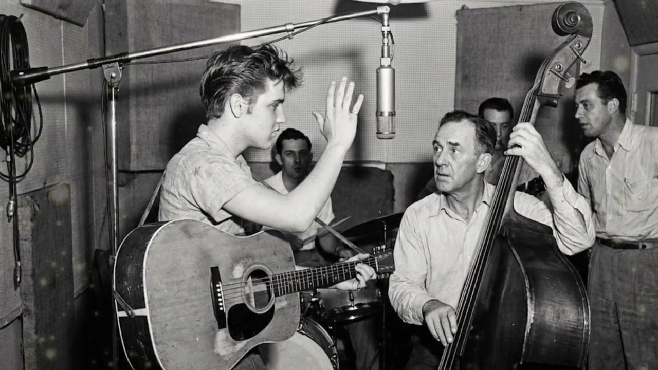 13-Year-Old Elvis Presley STOPPED The Bassist Mid-Session — What Happened Next Made HISTORY