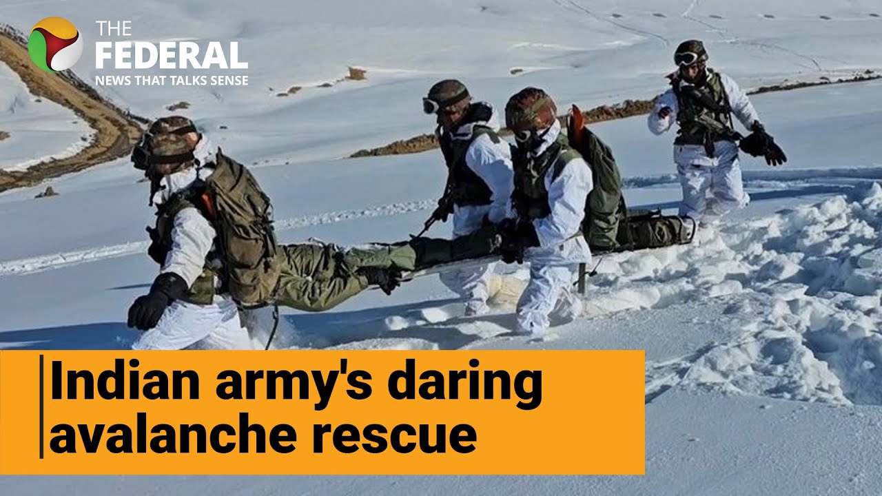 Indian army demonstrates expertise in avalanche rescue ops in Gulmarg | The Federal