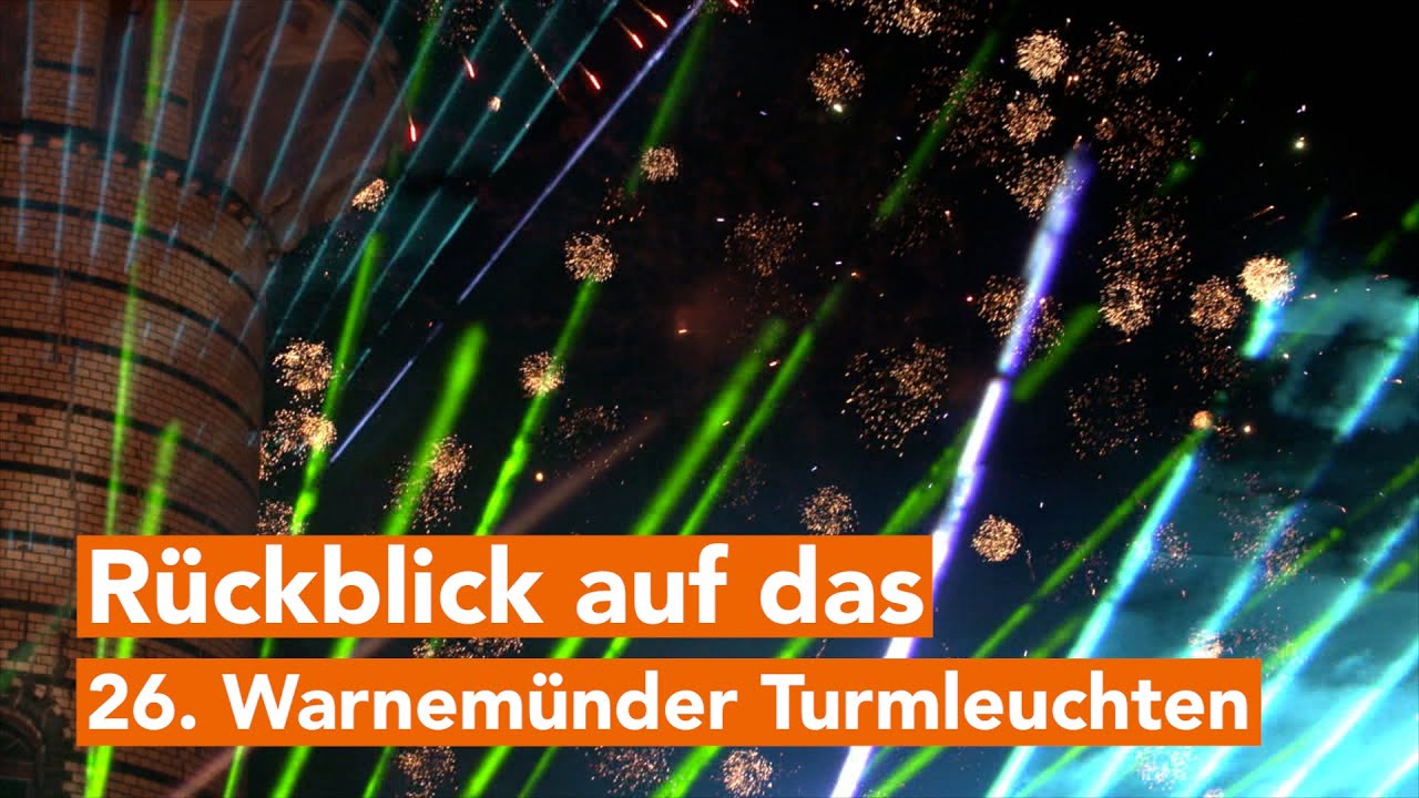 Gänsehaut zum Jahresanfang – Warnemünder Turmleuchten 2026 feiert unter dem Motto 