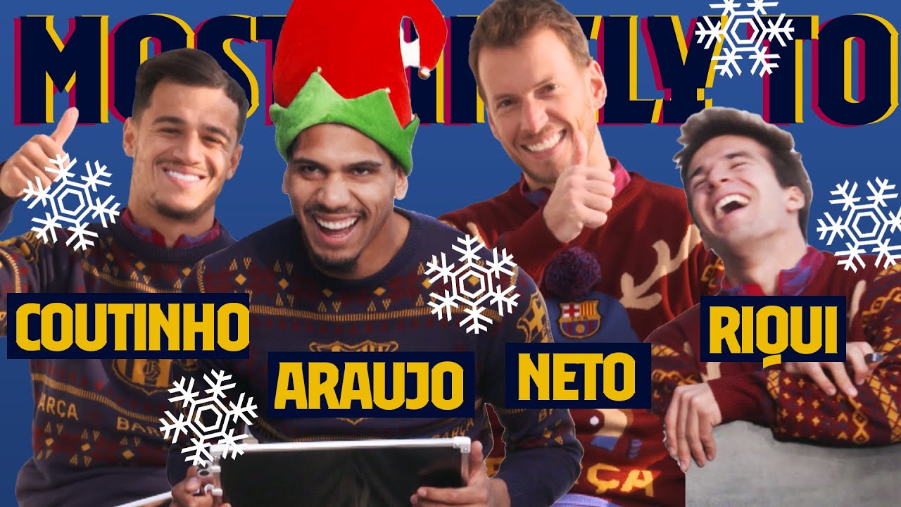 🎄 MOST LIKELY TO (Xmas edition!) with ARAUJO, RIQUI, COUTINHO & NETO