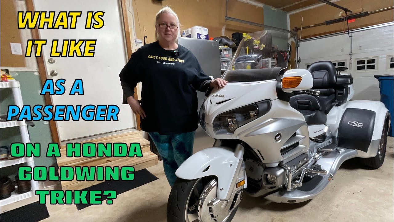 Каково это — быть пассажиром на трайке Honda Goldwing? Поехали!