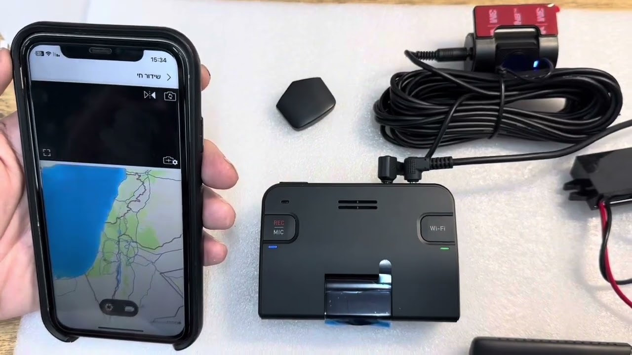 הוראות חיבור מצלמת צפייה מרחוק FineVu GX1000 לענן