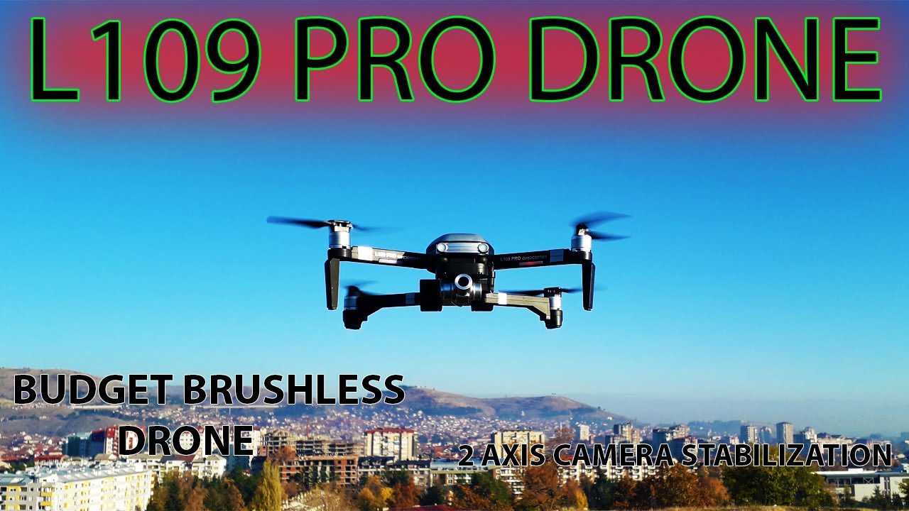 L109 Pro Drone - How To Calibrate, Video Footage, Gps Sensors Accuracy, Props Rotation Speed, Noise