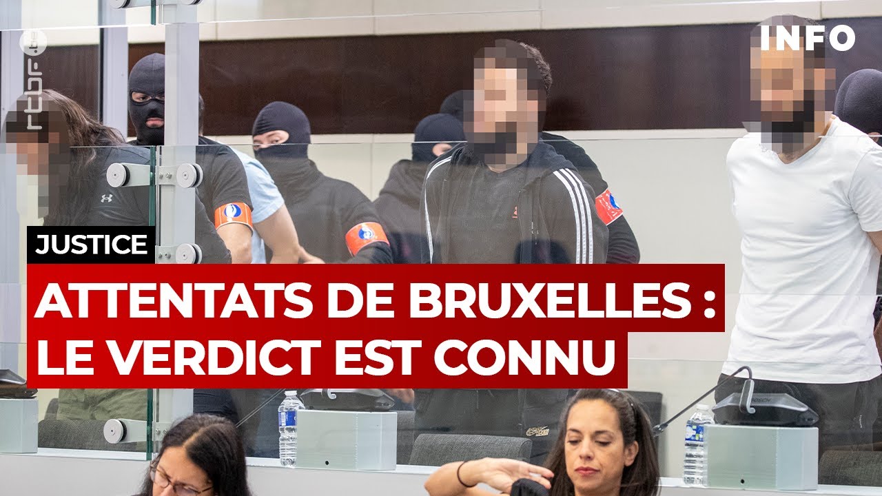 Procès des attentats de Bruxelles : le verdict est connu - RTBF Info