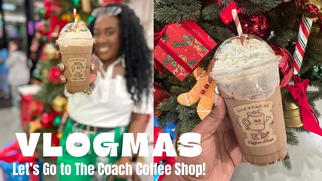День 9 VLOGMAS: Пойдем в кофейню The Coach Coffee Shop в Остине, штат Техас.