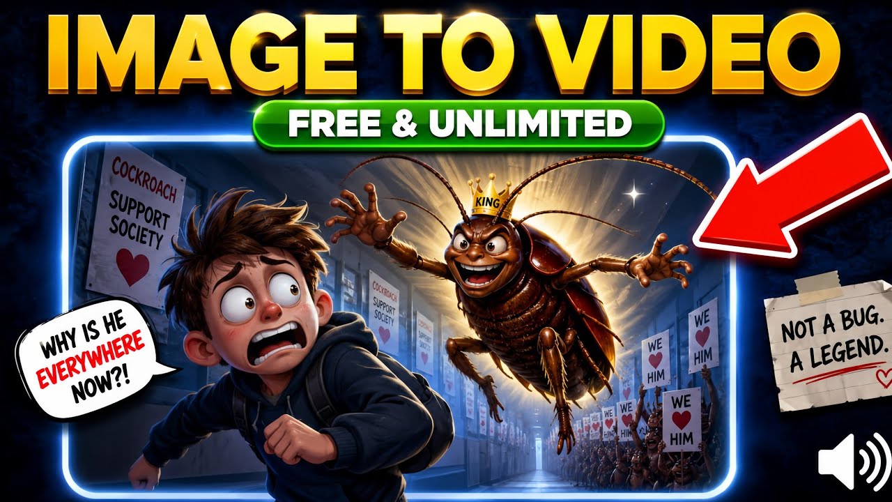 Create Unlimited AI Videos FREE 😱 (Image to Video + Text to Video)
