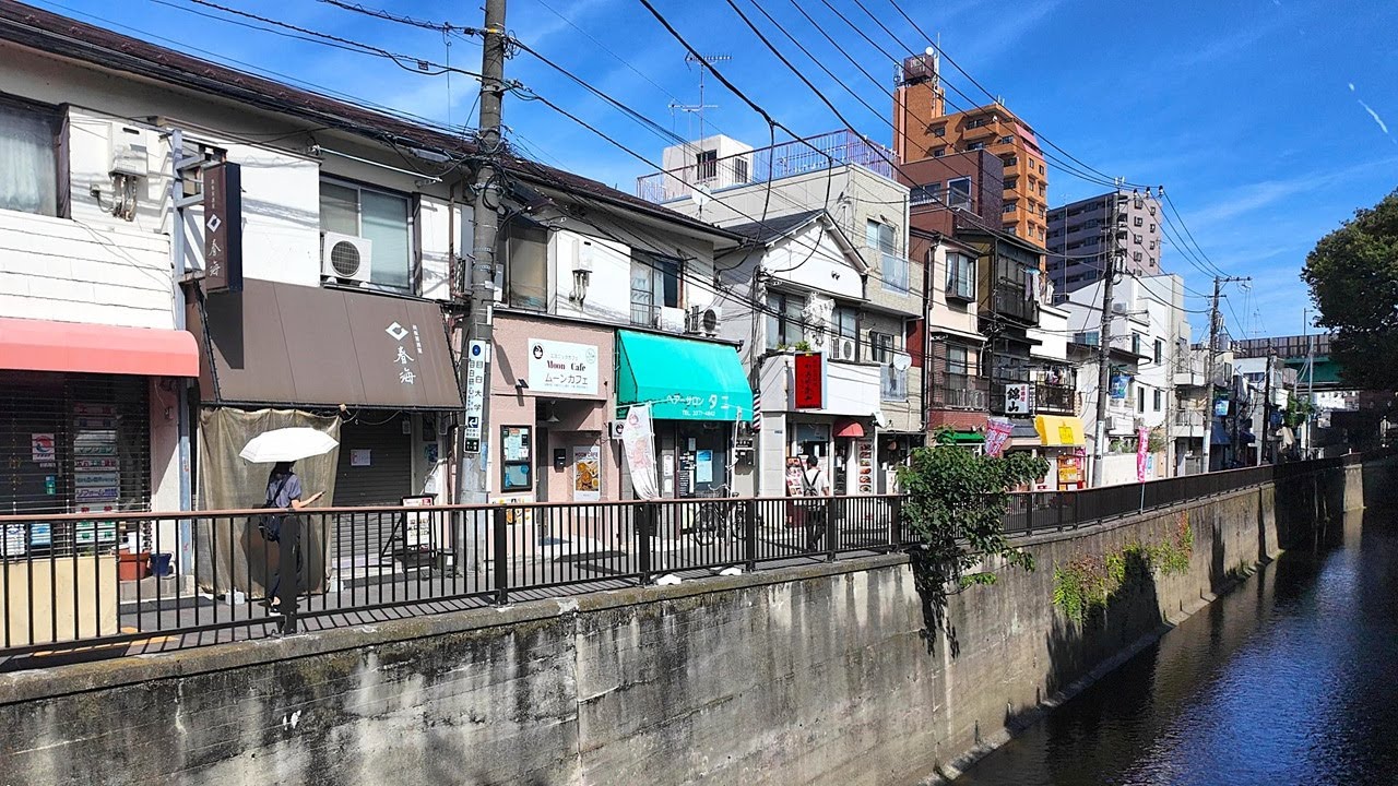 中落合を散歩【4K東京街歩き】Japan Tokyo 4K walking tour/Nakaochiai,residential area
