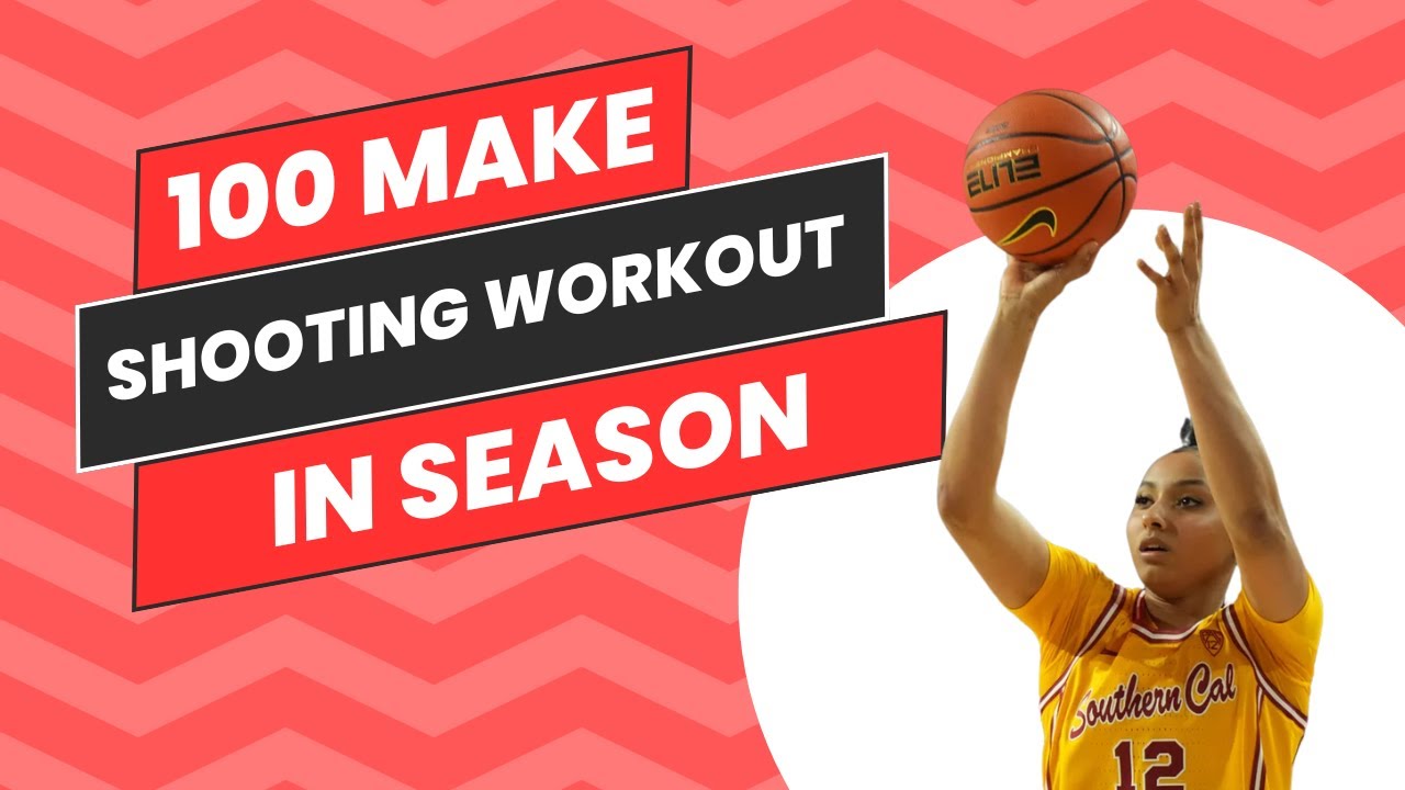 100 Makes a Day: The Ultimate Shooting Workout for Basketball Players #HoopStudy