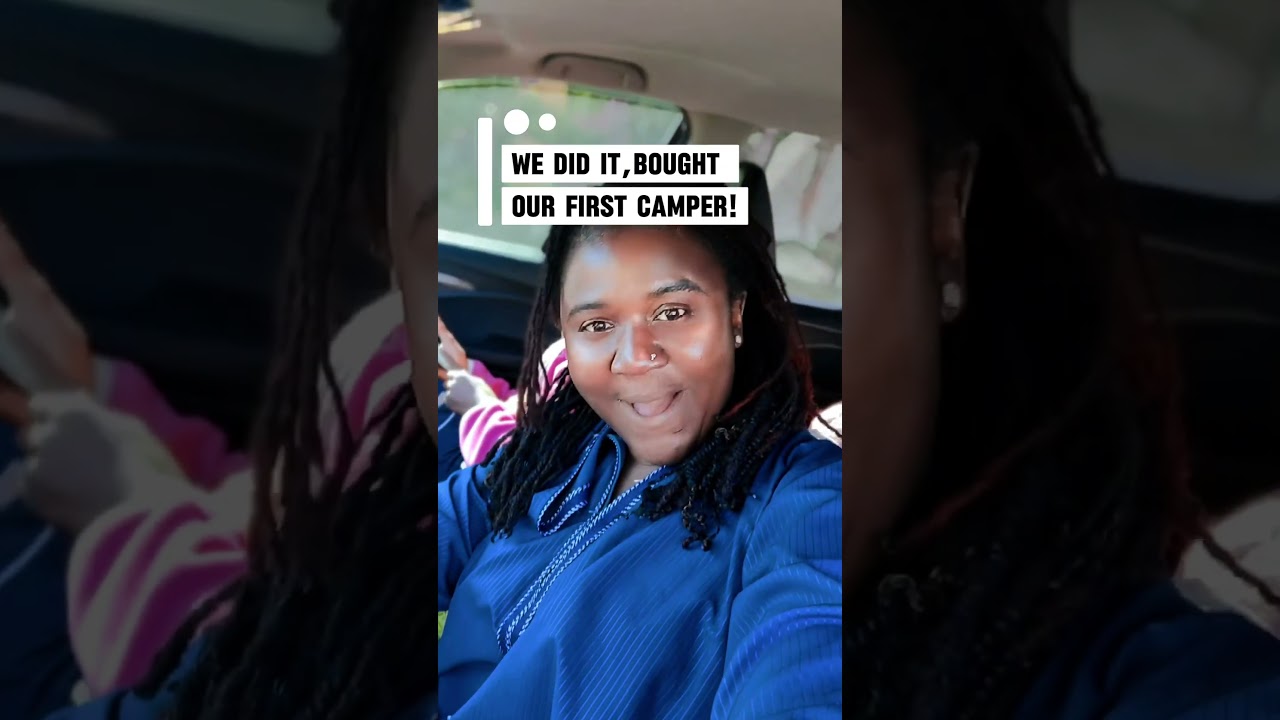 We did it &mdash; bought our first RV camper!