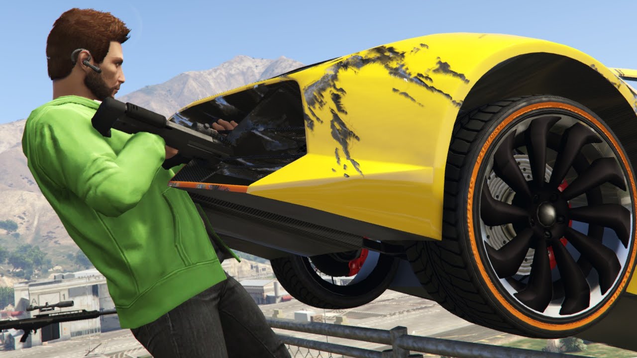 HE IS NOT SURVIVING THAT! (GTA 5 Funny Moments)