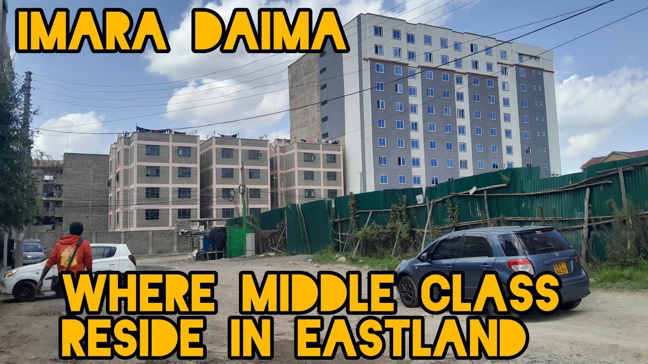 Imara daima residential area Nairobi where Middle class kenyans reside.very cool.