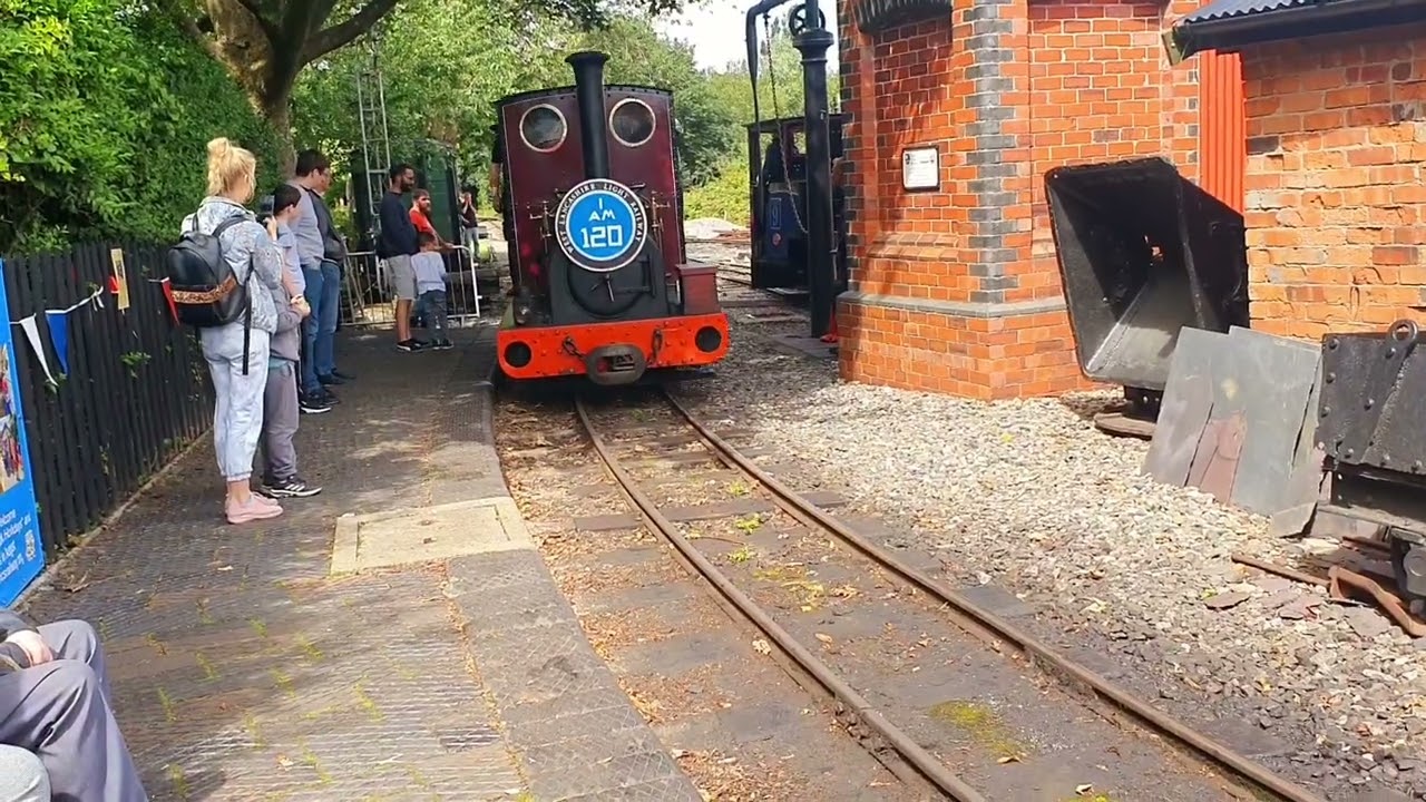120 year old narrow gauge locomotive
