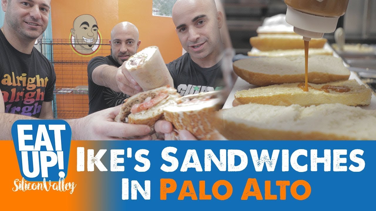 Making Sandos w/ Ike at the Palo Alto Ike's Love & Sandwiches!