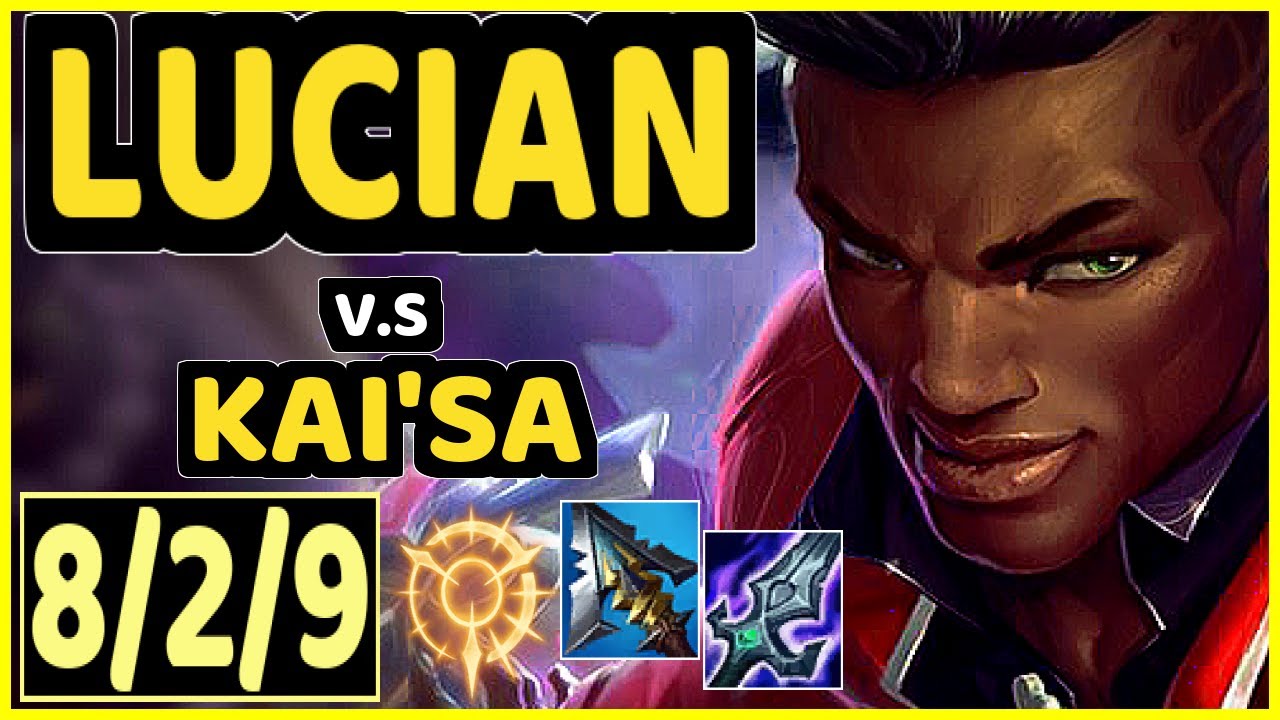 RULER (LUCIAN) vs KAI'SA - 8/2/9 KDA BOTTOM ADC GAMEPLAY - KR Ranked GRANDMASTER