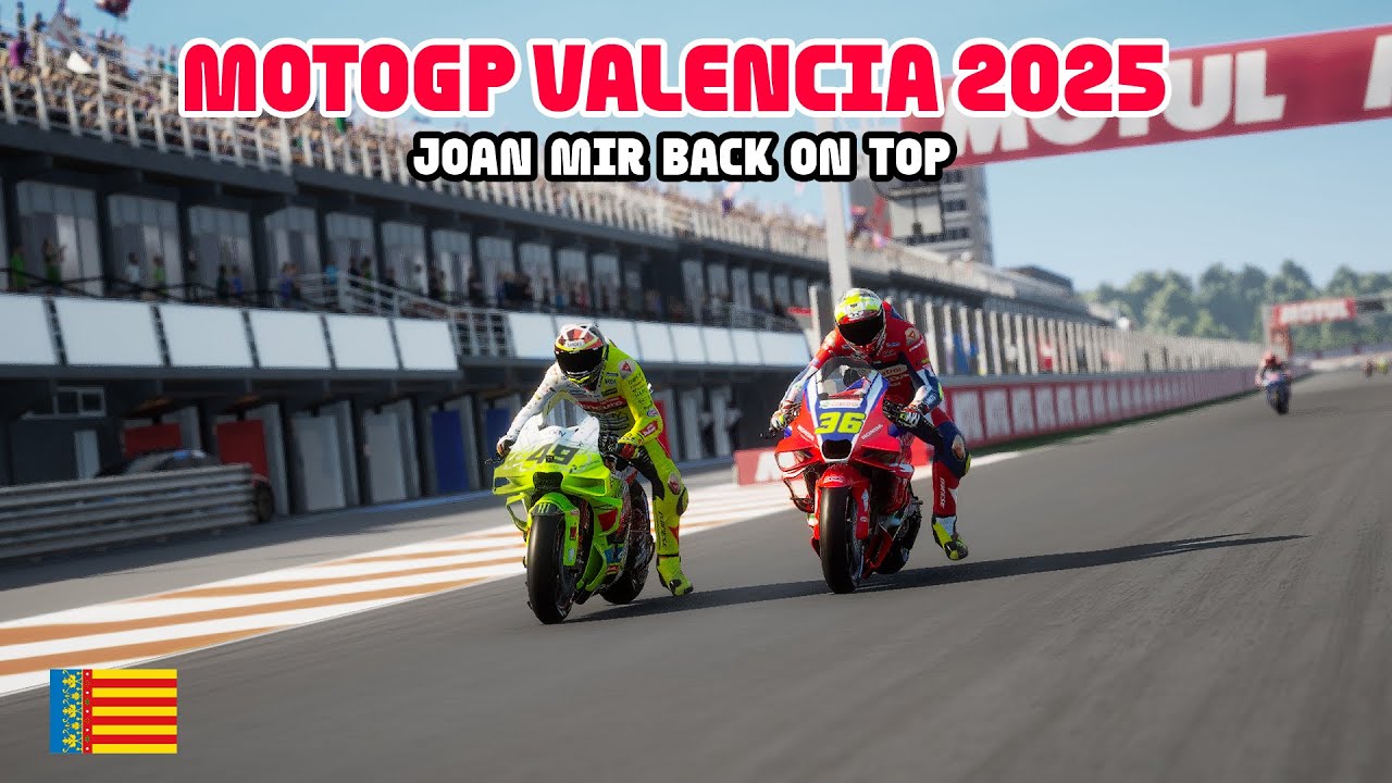 Sprint RACE MotoGP❗Motul Grand Prix of the Valencia 🇪🇸 #ValenciaGP ❗Circuit Ricardo Tormo🏁