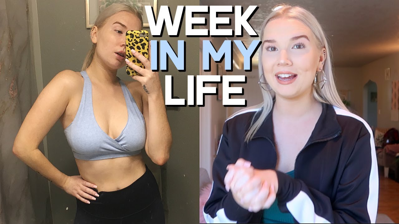 WEEK IN MY LIFE | productive, clean w/ me + unboxing hauls!