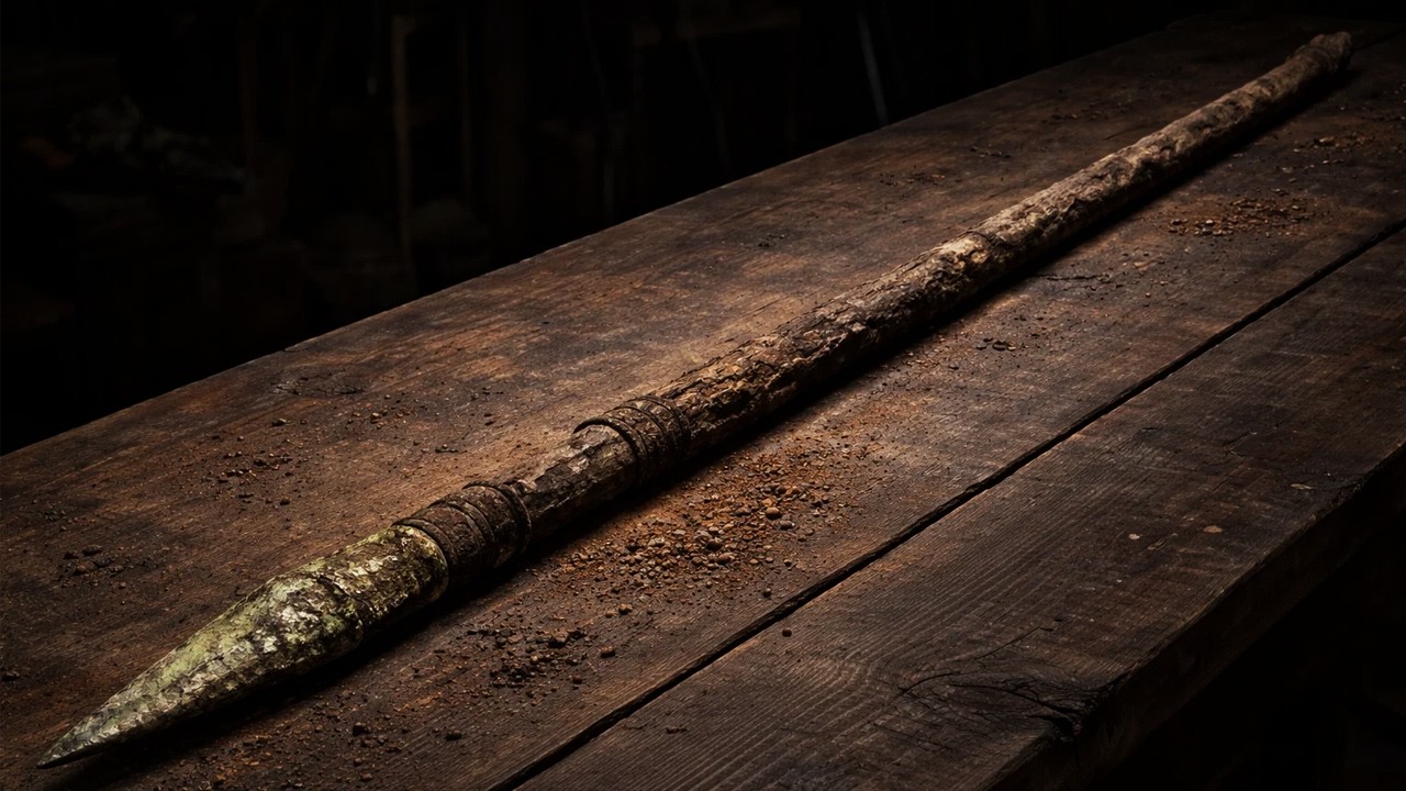 Athenian Spear Abandoned at the Battle of Marathon in 490 BC — Full Restoration