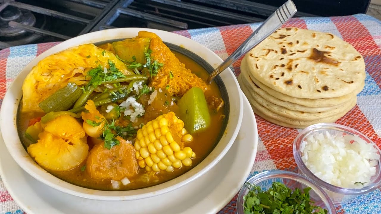 Como hacer SOPA DE PATA O MONDONGO bien SALVADOREÑA