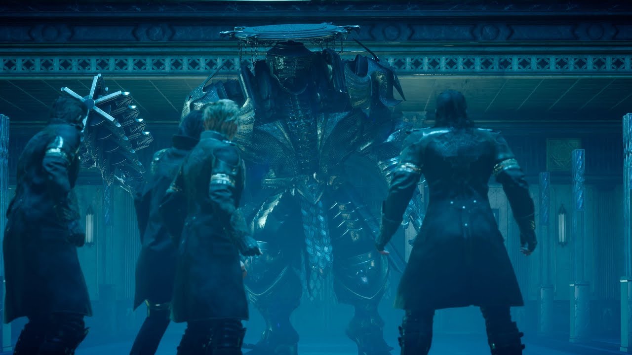 Final Fantasy XV PC - The Fierce Boss Fight (4K 60fps)