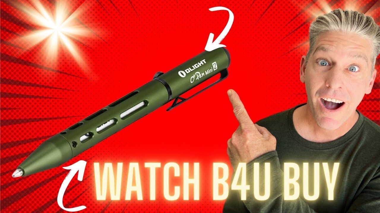 This EDC Pen Has a Hidden Trick &ndash; Olight O'Pen Mini 2 Review!