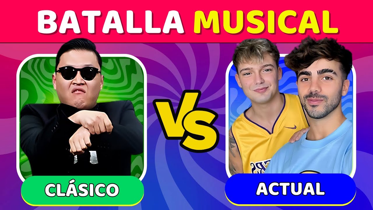 Batalla Musical 🥊🔥CLÁSICOS vs ACTUALES🔥🥊 | Salva 1 Canción | Jugar Quiz Trivia