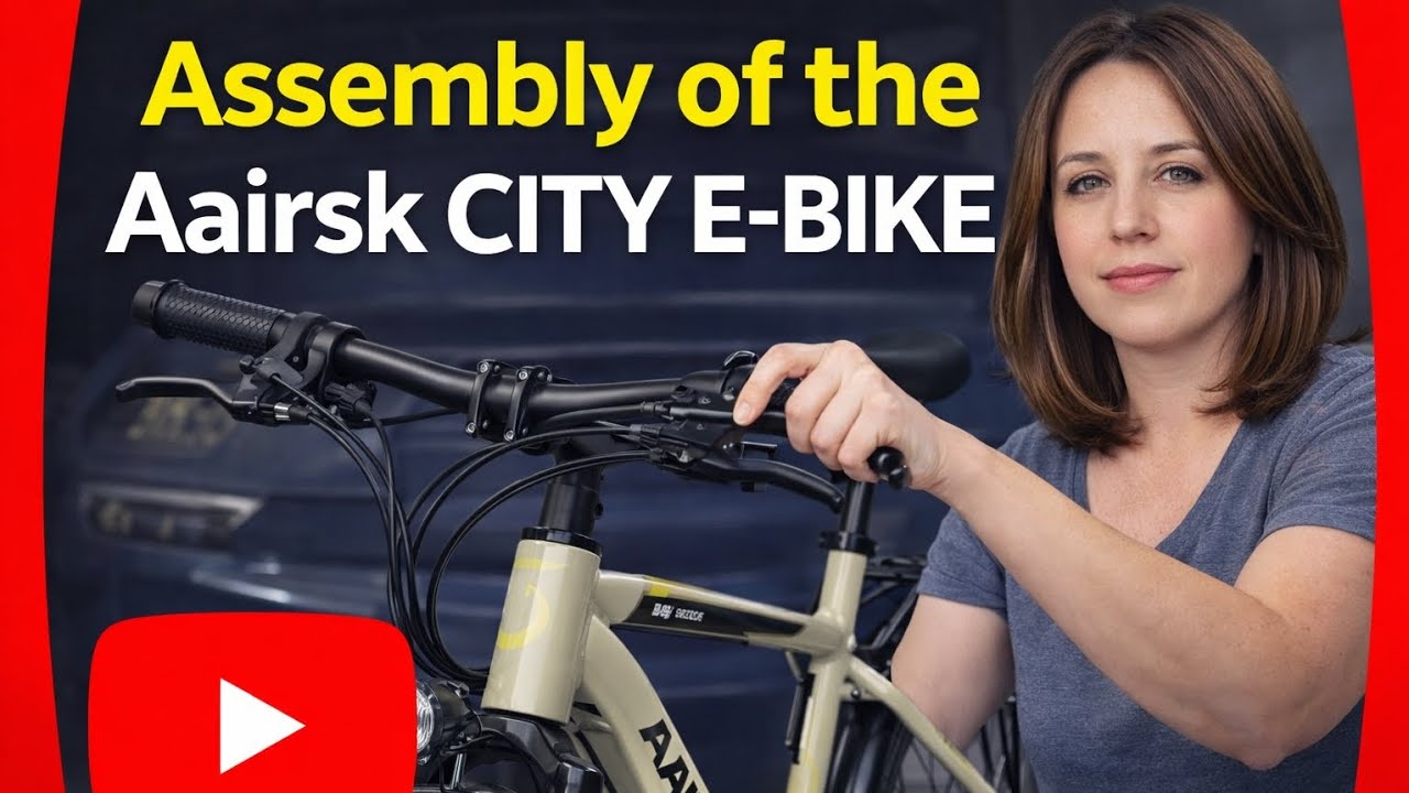 Assembly of the Aairsk SU7 bicycle 