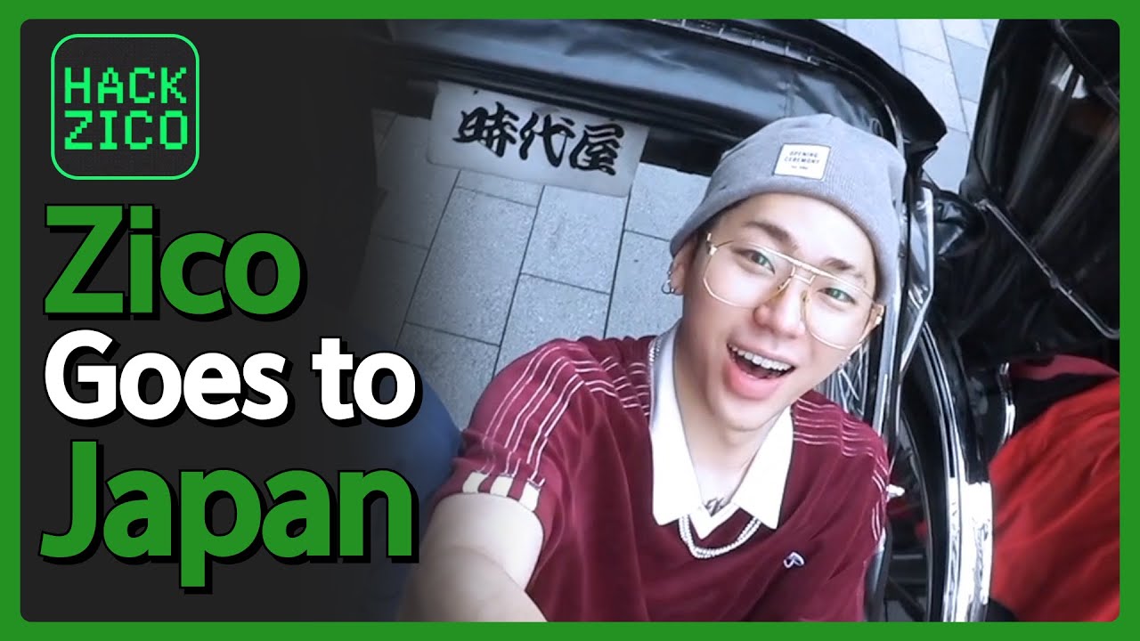 Travel Around Japan With ZICO [Hack Zico] EP.04 • ENG SUB • dingo kdrama