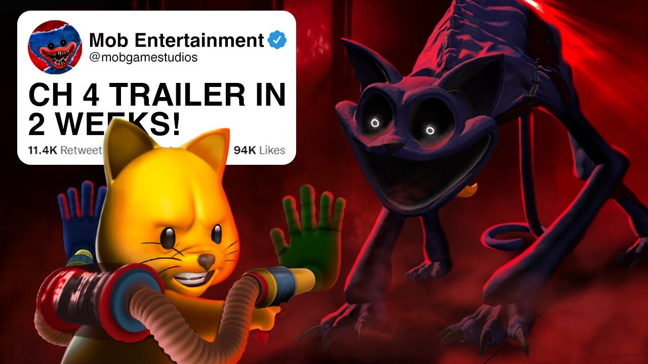 Poppy Playtime Chapter 4 TEASER IS ALMOST HERE!!