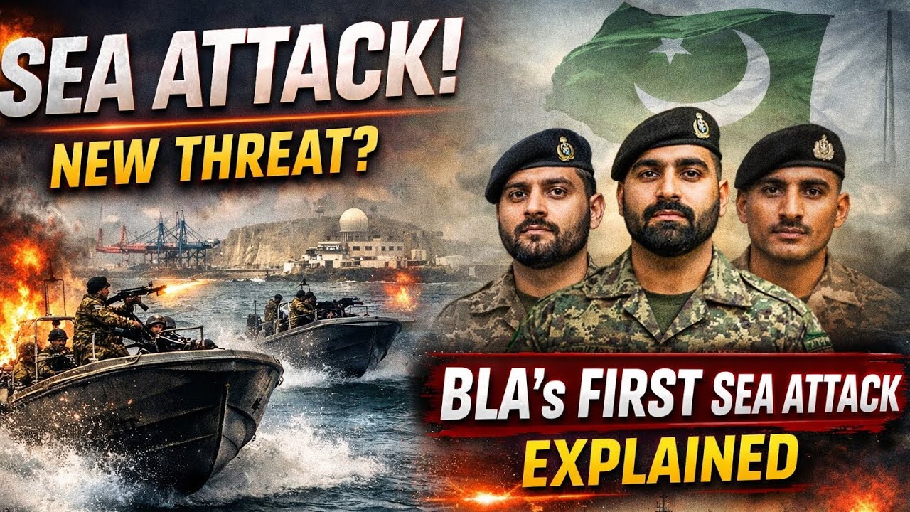 BLA&rsquo;s First Sea Attack EXPOSED | Gwadar Under Threat | China CPEC at Risk