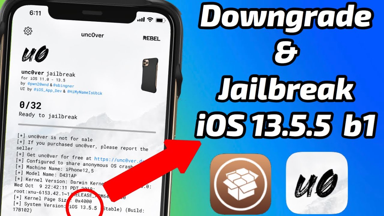 Downgrade and Jailbreak iOS 13.5.5 Beta 1 Hurry!!!