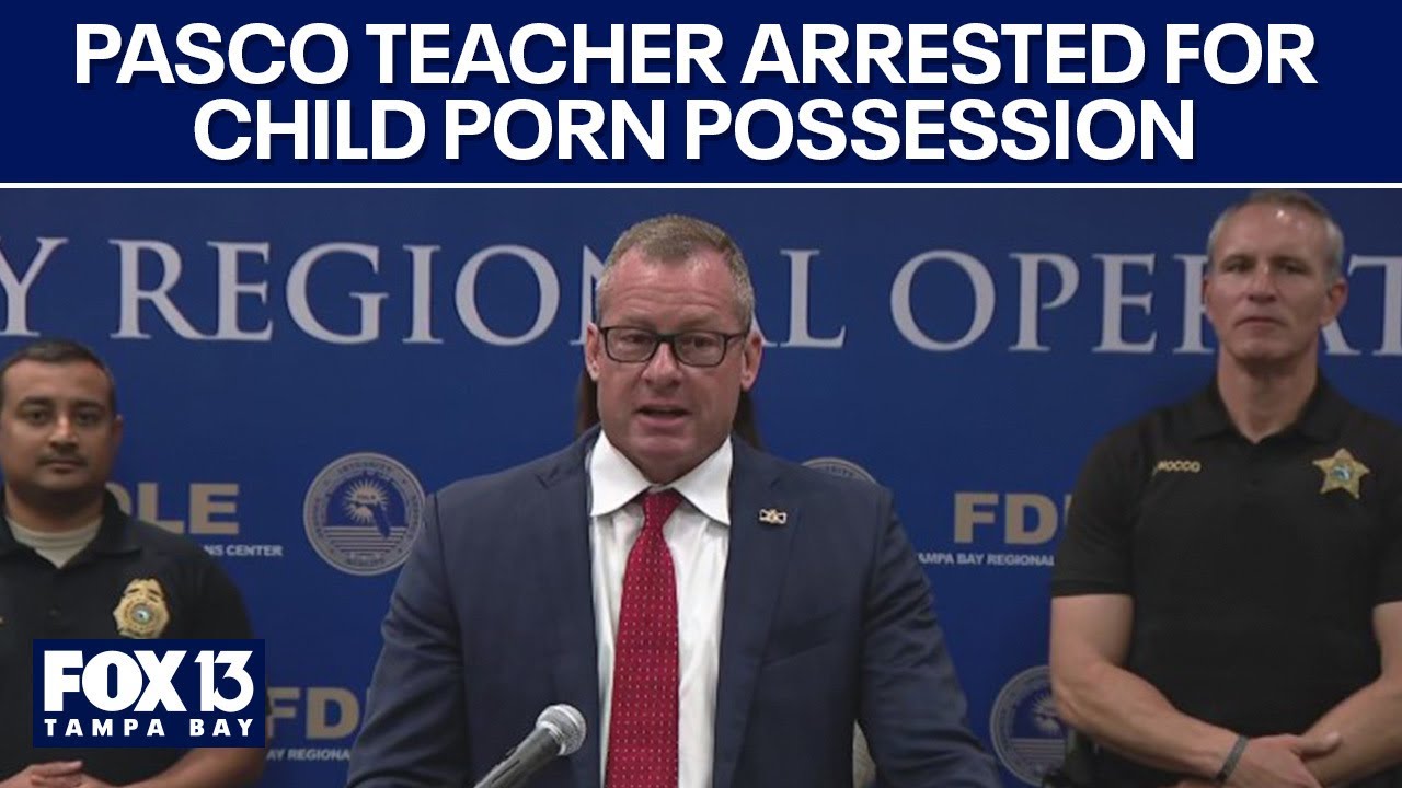 Pasco teacher arrested on child porn charges: FDLE