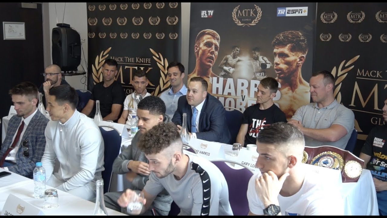 MTK GLOBAL PRESENTS - HARRIS v MORENO / EBU FLYWEIGHT TITLE FIGHT - FULL MTK FIGHT NIGHT PRESSER