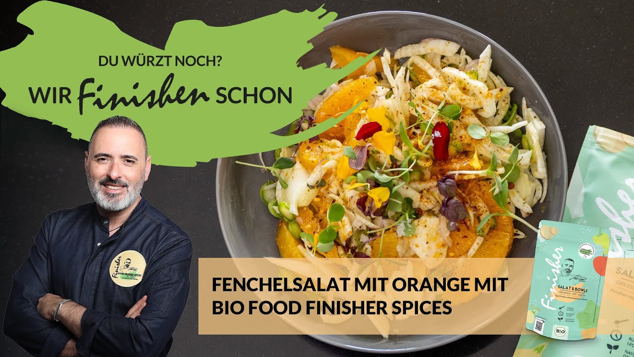 🌱 Leicht & gesund: Fenchelsalat mit Spargel und Orange 🥗🍊