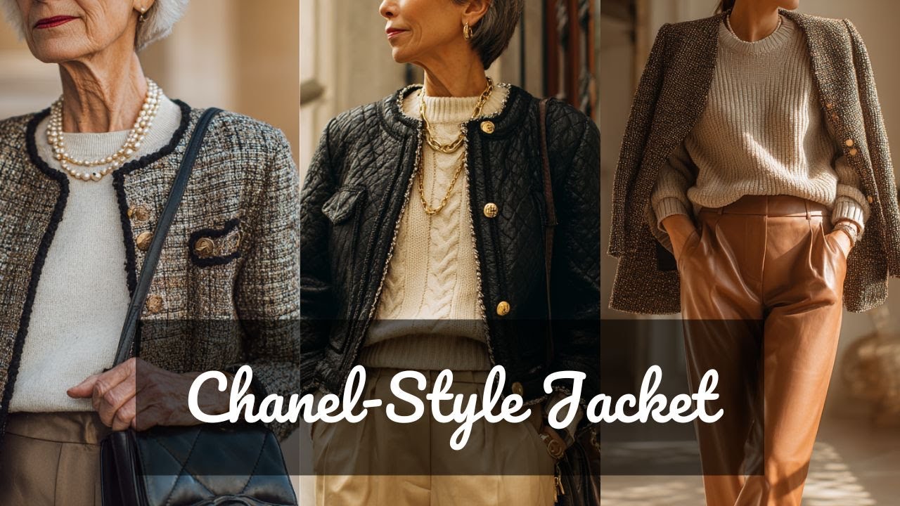 How to Elevate Your Wardrobe with a Classic Chanel-Style Jacket After 60