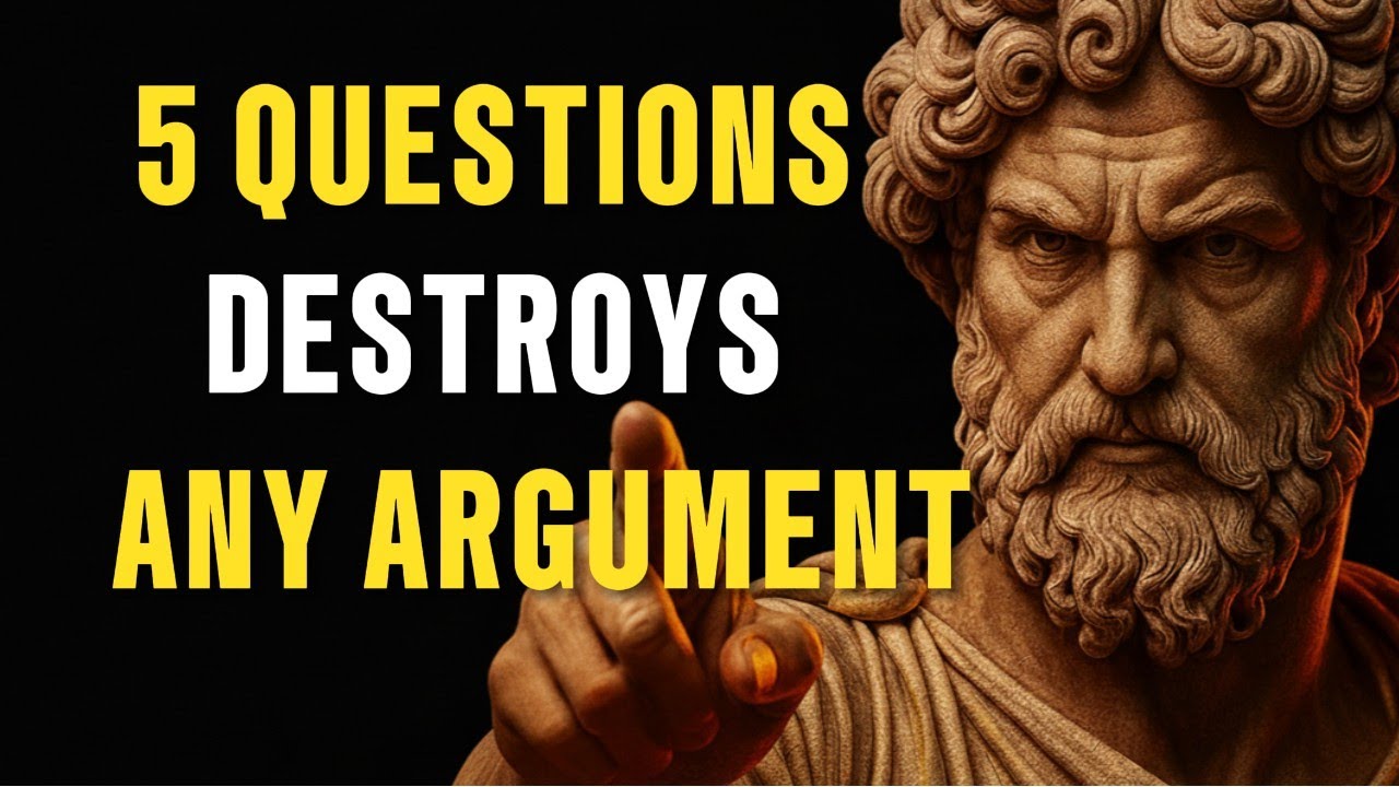 The Socratic Method: 5 Questions That Destroy Any Argument | Stoic Philosophy