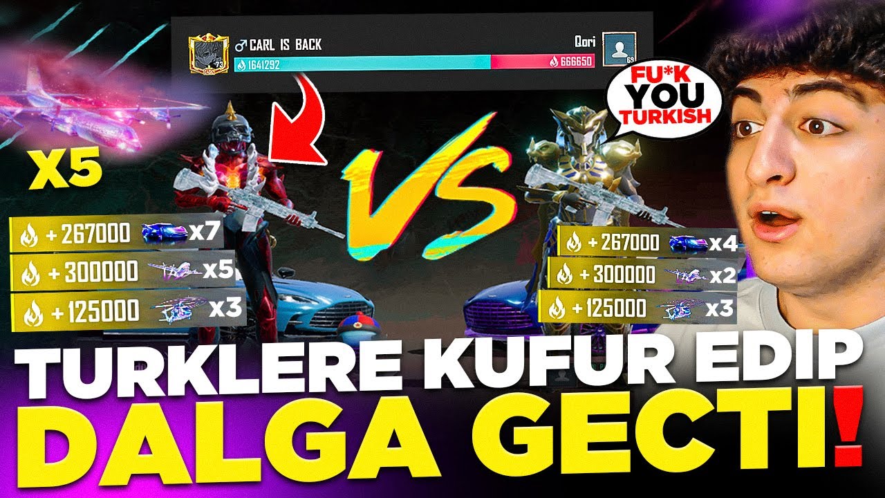 TÜRKLERE KÜFÜR EDİP DALGA GEÇTİ! 😡 PK SAVAŞINDA PUSU KURUP ŞOKA UĞRATTIK! (ÖZÜR DİLEDİ!)-PUBG Mobile
