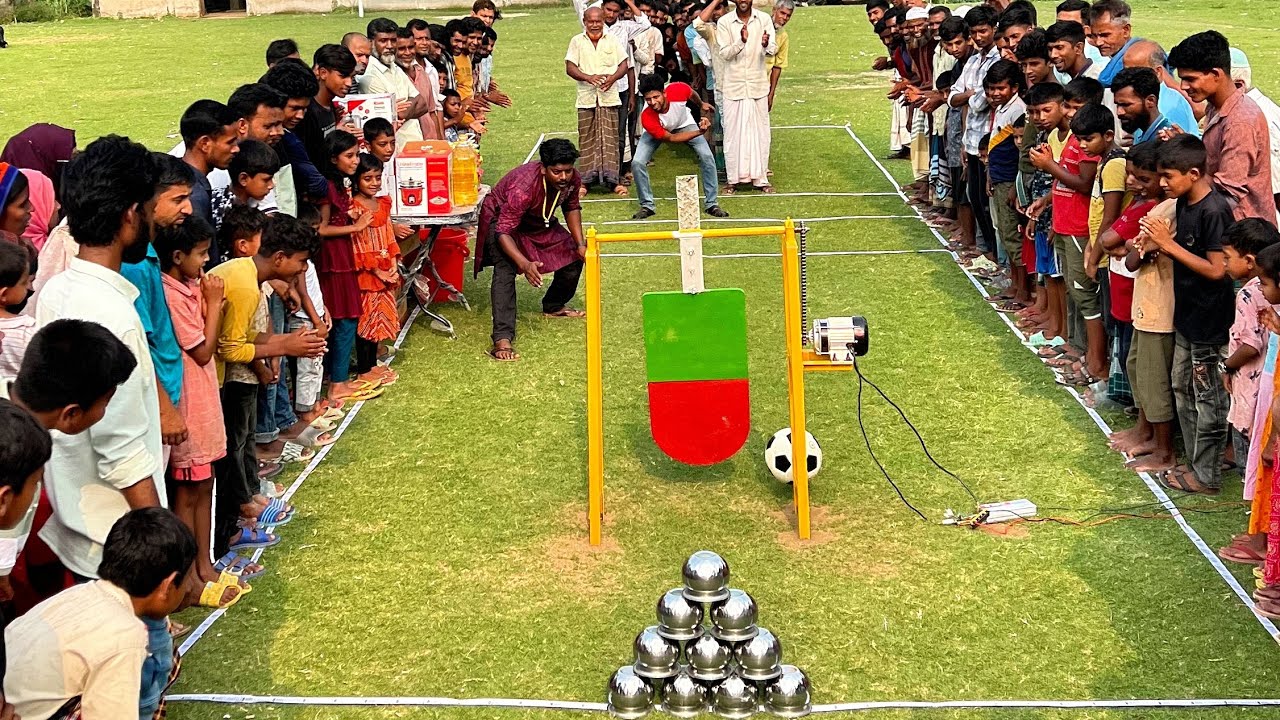 ঘুড়ন্ত আইসক্রিমের বাঁধা পেড়িয়ে পুরস্কার জেতার আনন্দ দেখে গ্রামের মানুষদের উপচে পড়া ভীড় !