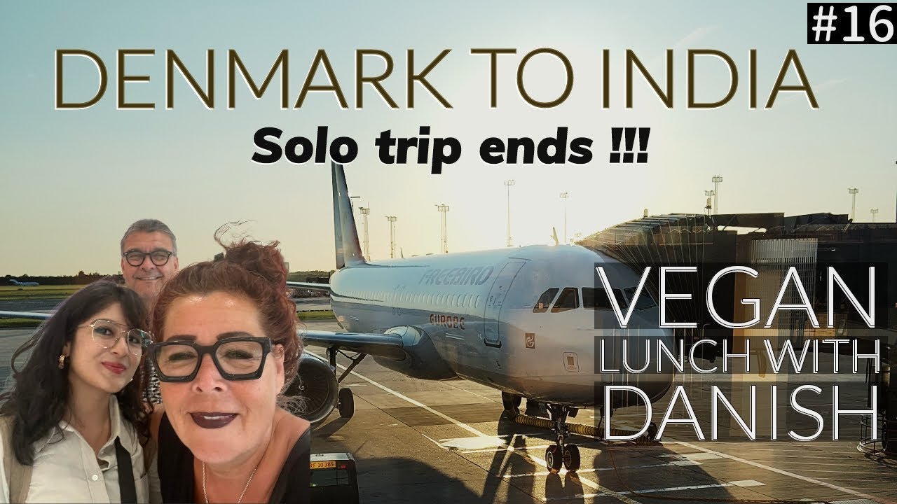 Homemade vegan food by Danes|Denmark to India|Immigration and security-Episode 16