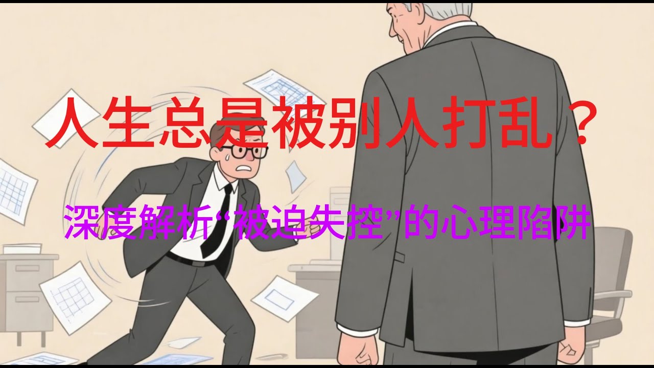 被人催促就腦袋空白？這是精心設計的「認知掠奪」！深度解析“被迫失控”的心理陷阱 #人生智慧 #正能量 #虚假緊迫感