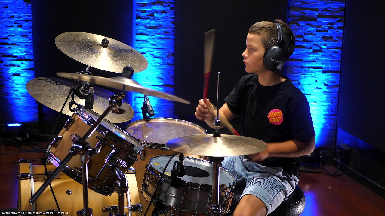Wright Music School - Jake D'Arcy - Come As You Are by Nirvana - Drum Cover