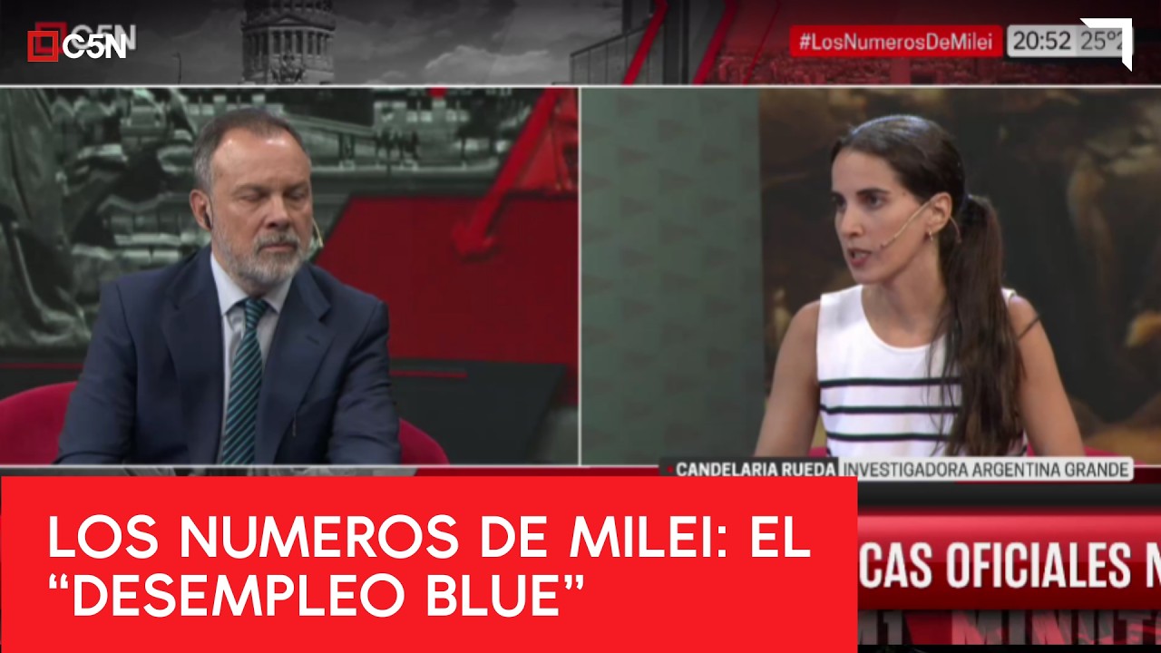 El DESEMPLEO ENCUBIERTO de MILEI: 