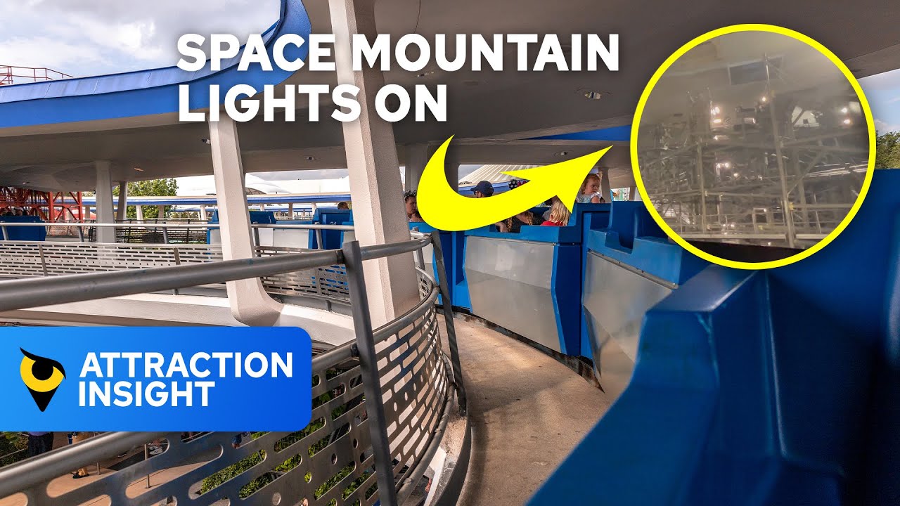 [4K] TTA PeopleMover 2024 Full Ride POV (with Space Mountain lights on) | Walt Disney World