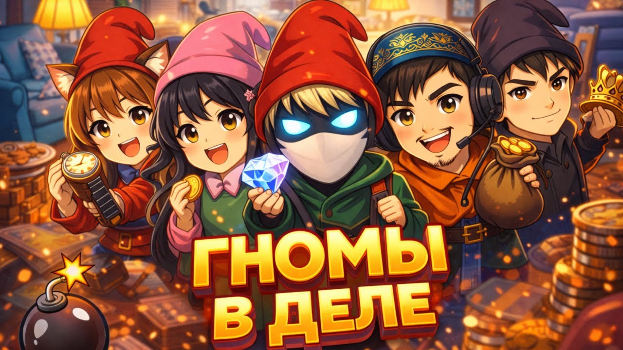 ГНОМЫ В ДЕЛЕ #2  ♥ Burglin' Gnomes