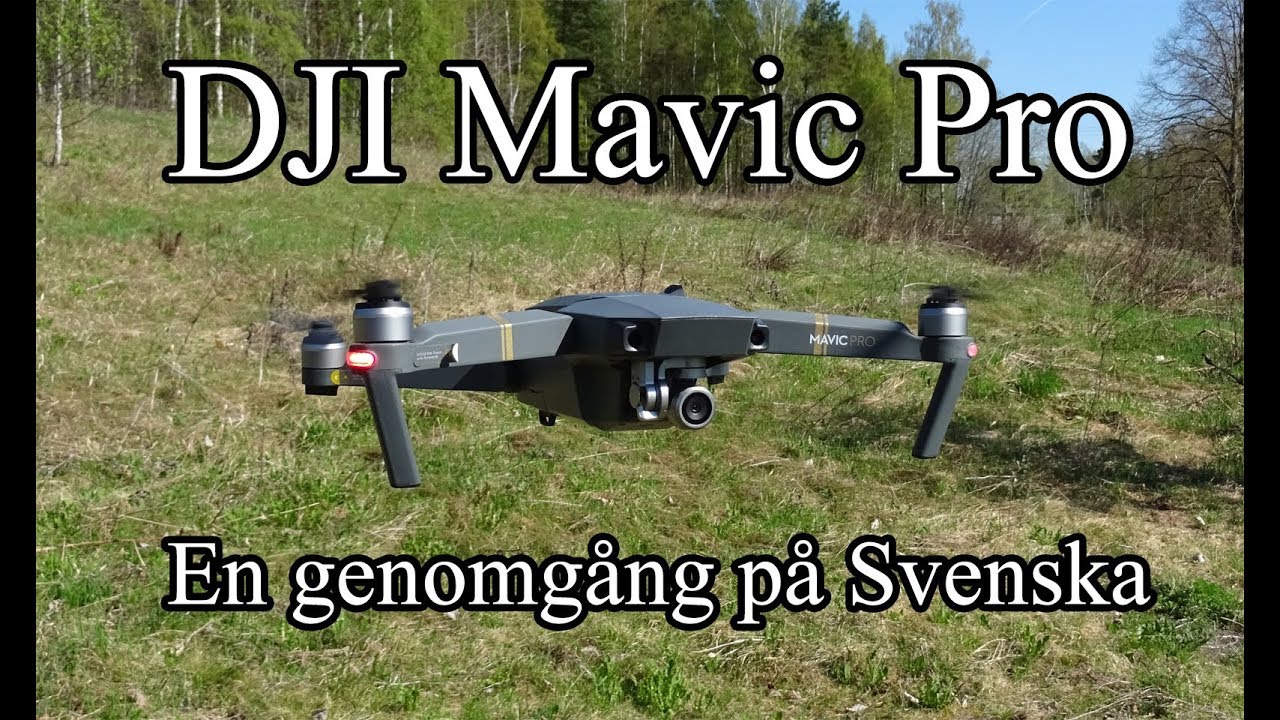 [SWE] - DJI Mavic Pro