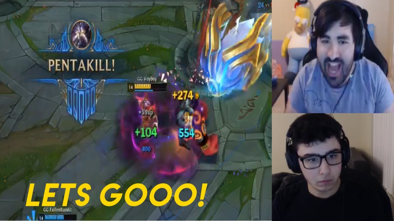 Here's Why Ban Voyboy Kassadin Twitch Rivals Day 2- broken blade 1v1- league stream highlights #5