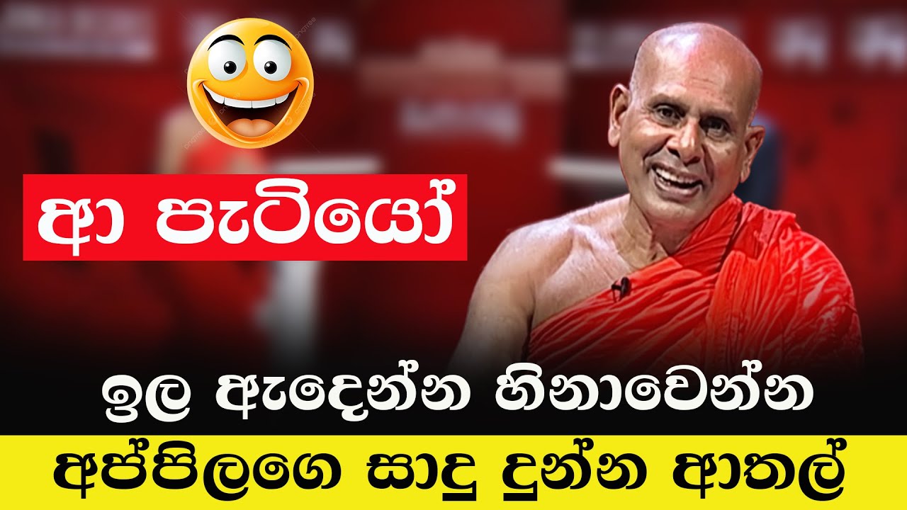 අප්පිලගෙ සාදු දුන්න ආතල්  | Seelarathna Himi | Appilage Sadu Funny | Sinhala Politics Memes