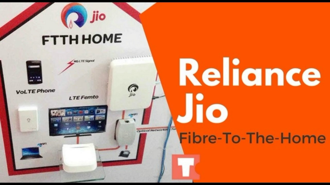 Jio FTTH (Fiber to the Home) in #6-Six Locations in INDIA