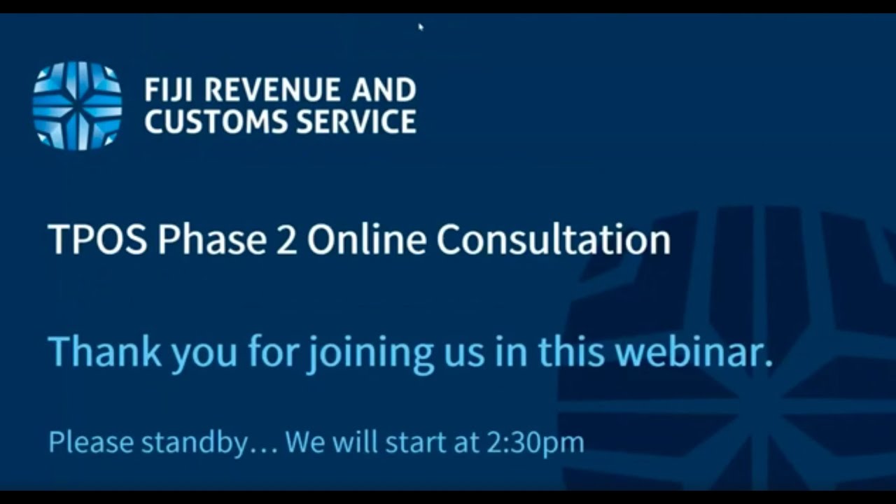 TPOS Webinar Consultation - Pay As You Earn (PAYE )