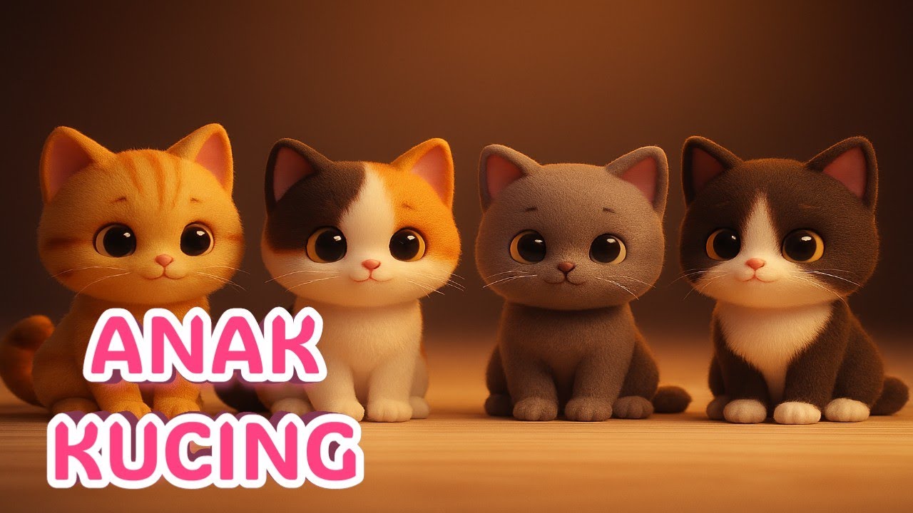 Lagu Anak Anak - KUCING LUCU MEONG MEONG - Lagu Anak & Balita Paling Viral Terbaru 2026