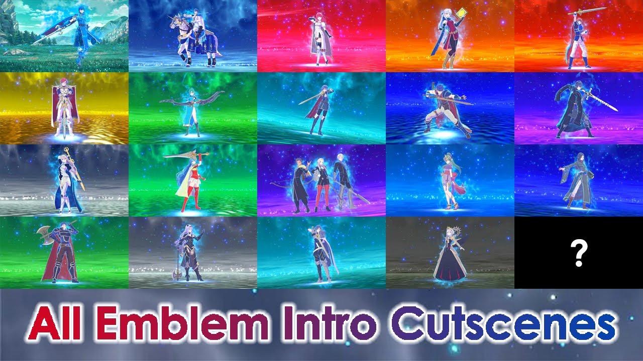 All Emblem Intro Cutscenes, Fire Emblem Engage. (Major Spoilers)